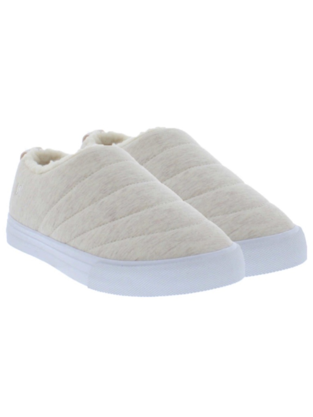 Hurley Women's Arlo Puff Lined Indoor Outdoor Shoes, Natural White